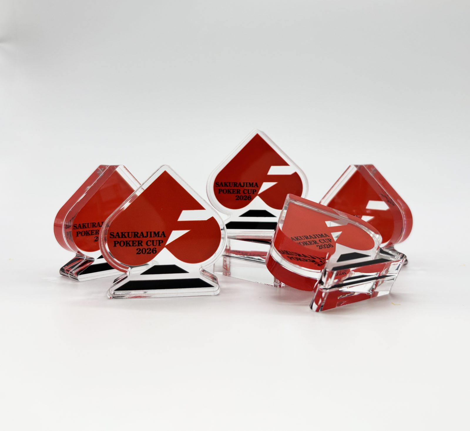 SAKURAJIMA POKER CUP 2026 ミニサイズのアクリル記念品